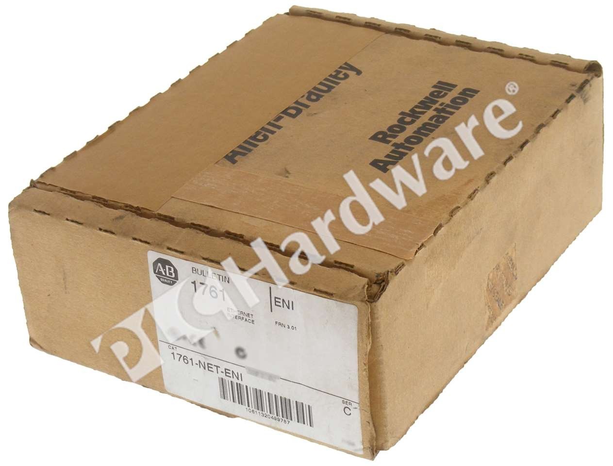 Open Pre-owned Allen Bradley 1761-NET-ENI /C RS-232C EtherNet Interface Module