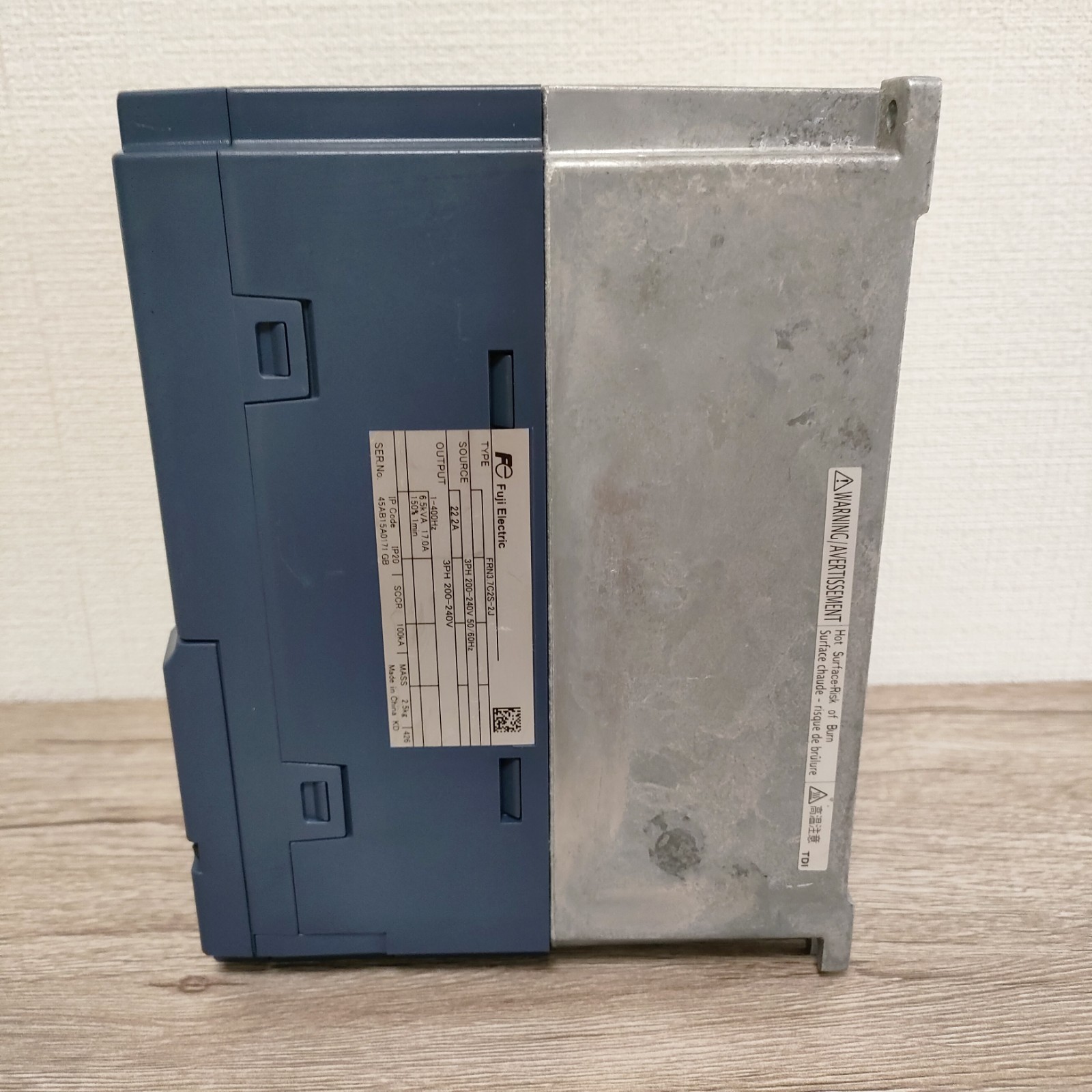 Fuji FRN3.7C2S-2J inverter FRENIC-MINI 220V 3.7KW Removed from operating machine