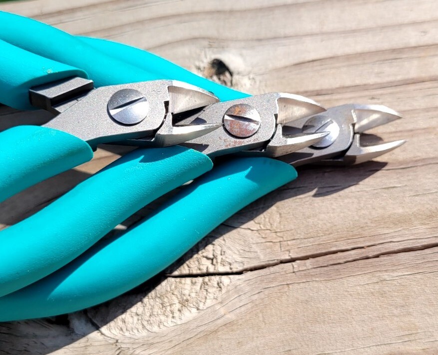 LOT of (3) Weller [2422 E] Swiss Erem, Diagonal Side Cutter Wire Metal Jewelry
