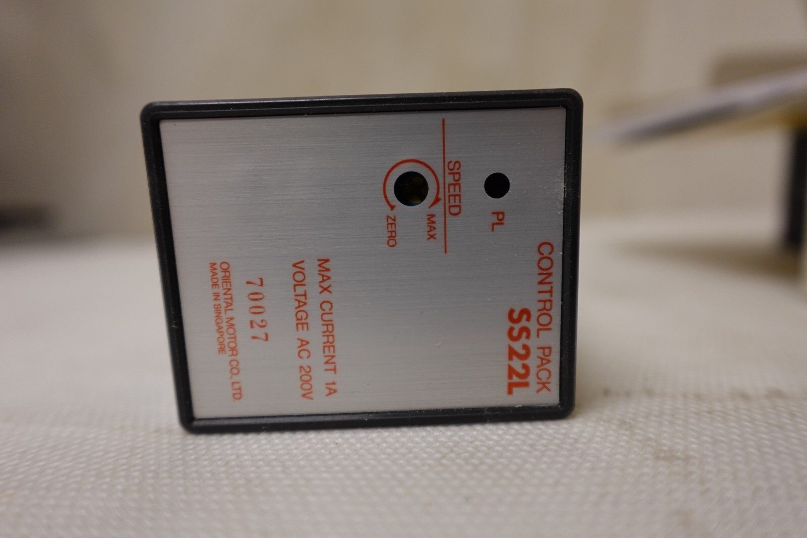 ORIENTAL MOTOR SS22L Speed Control Pack Relay 220VAC – NIB