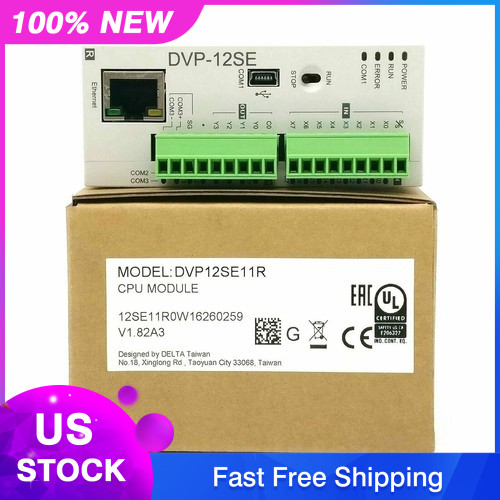 Delta DVP12SE11R PLC New One #US