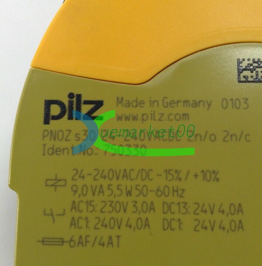 1PC New Pilz PN0Z s30 24-240VACDC 2n/o 2n/c 750330 safety relay