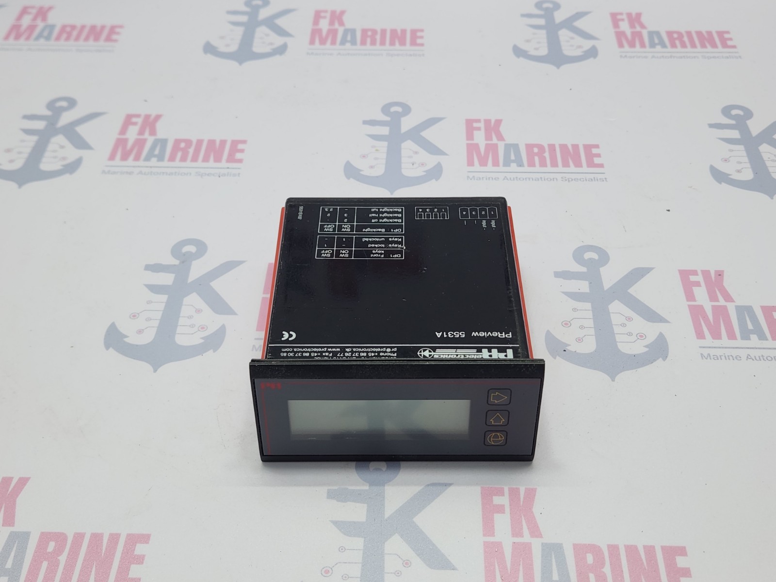 PR ELECTRONICS PREVIEW 5531A LOOP-POWERED LCD INDICATOR 5531S102