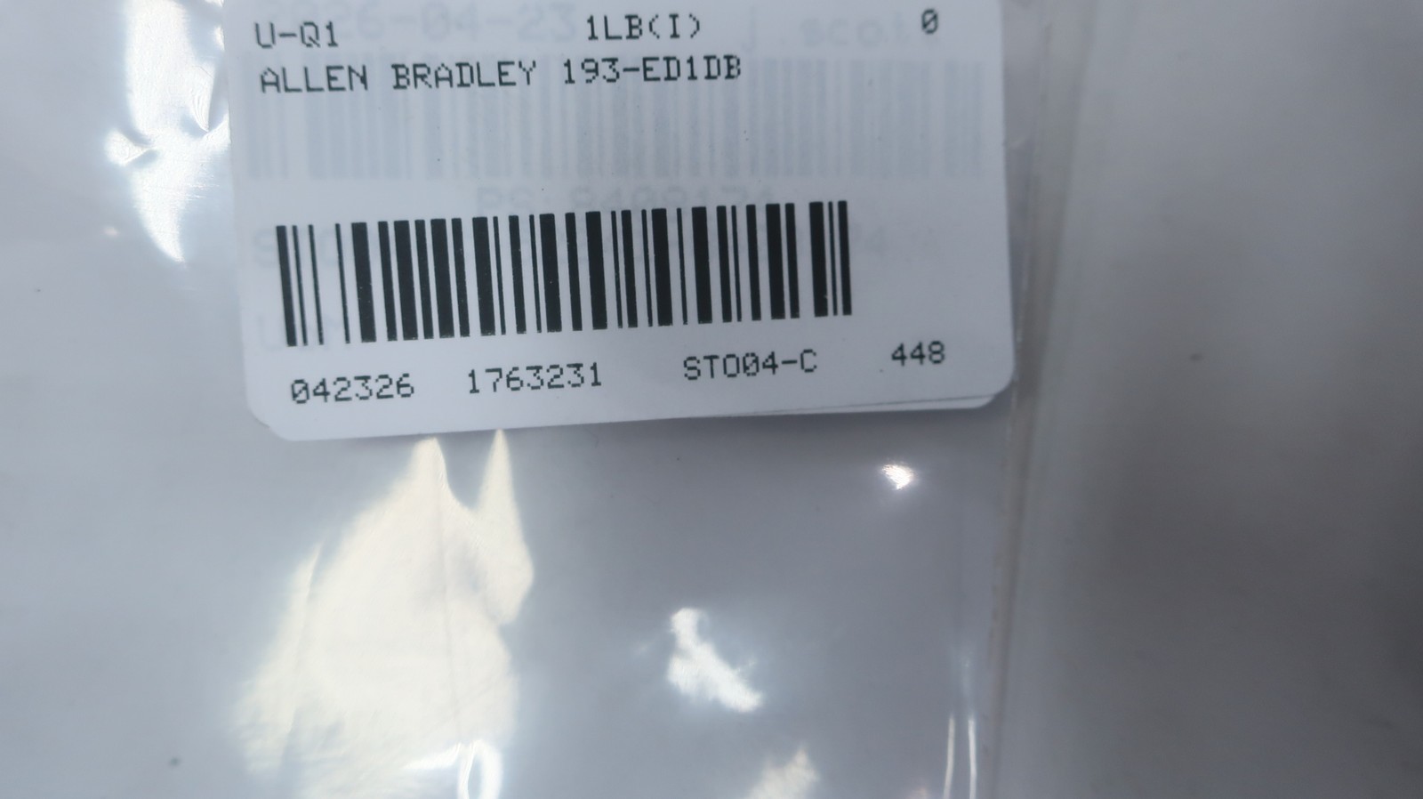 Allen Bradley 193-ED1DB Overload Relay 3.2-16a Ser C