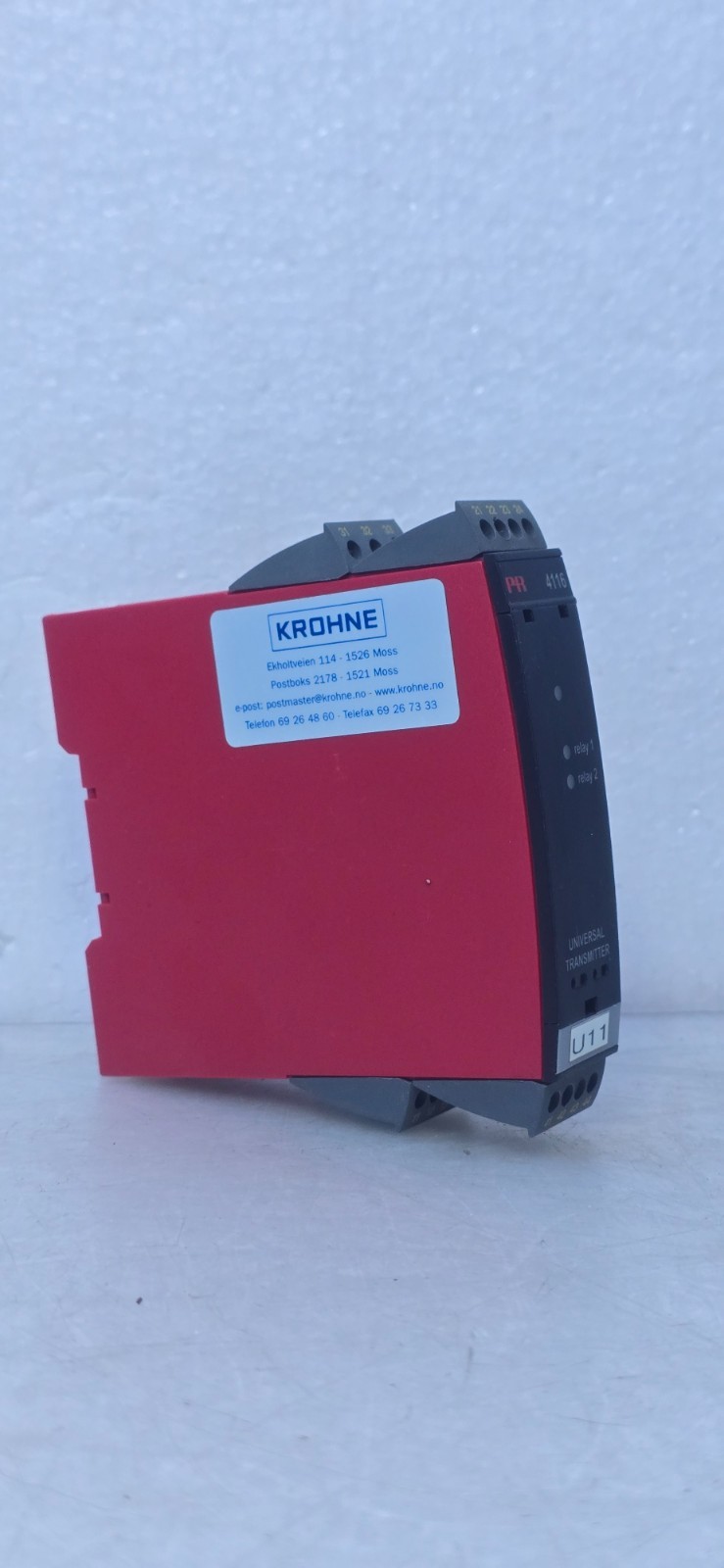 PR Electronics 4116 UNIVERSAL TRANSMITTER U11