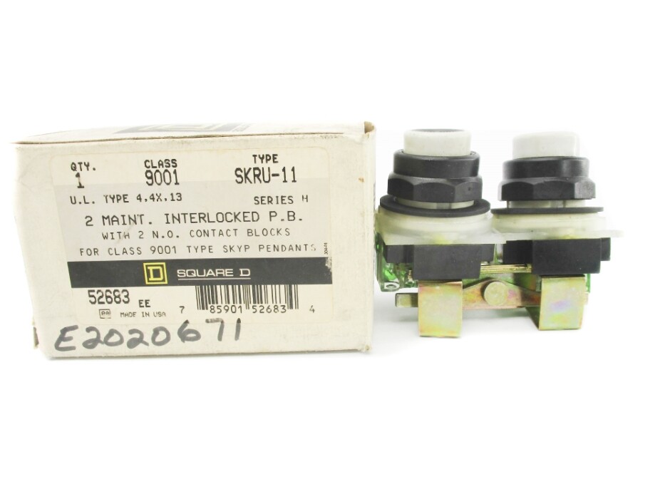 SQUARE D 9001SKRU11 SER. H NSMP