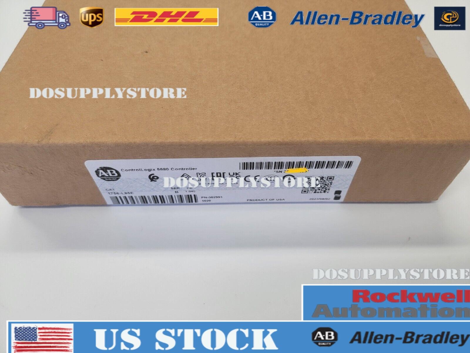 Allen Bradley 1756-L85E ControlLogix Controller Fast Shipping AB 1756L85E