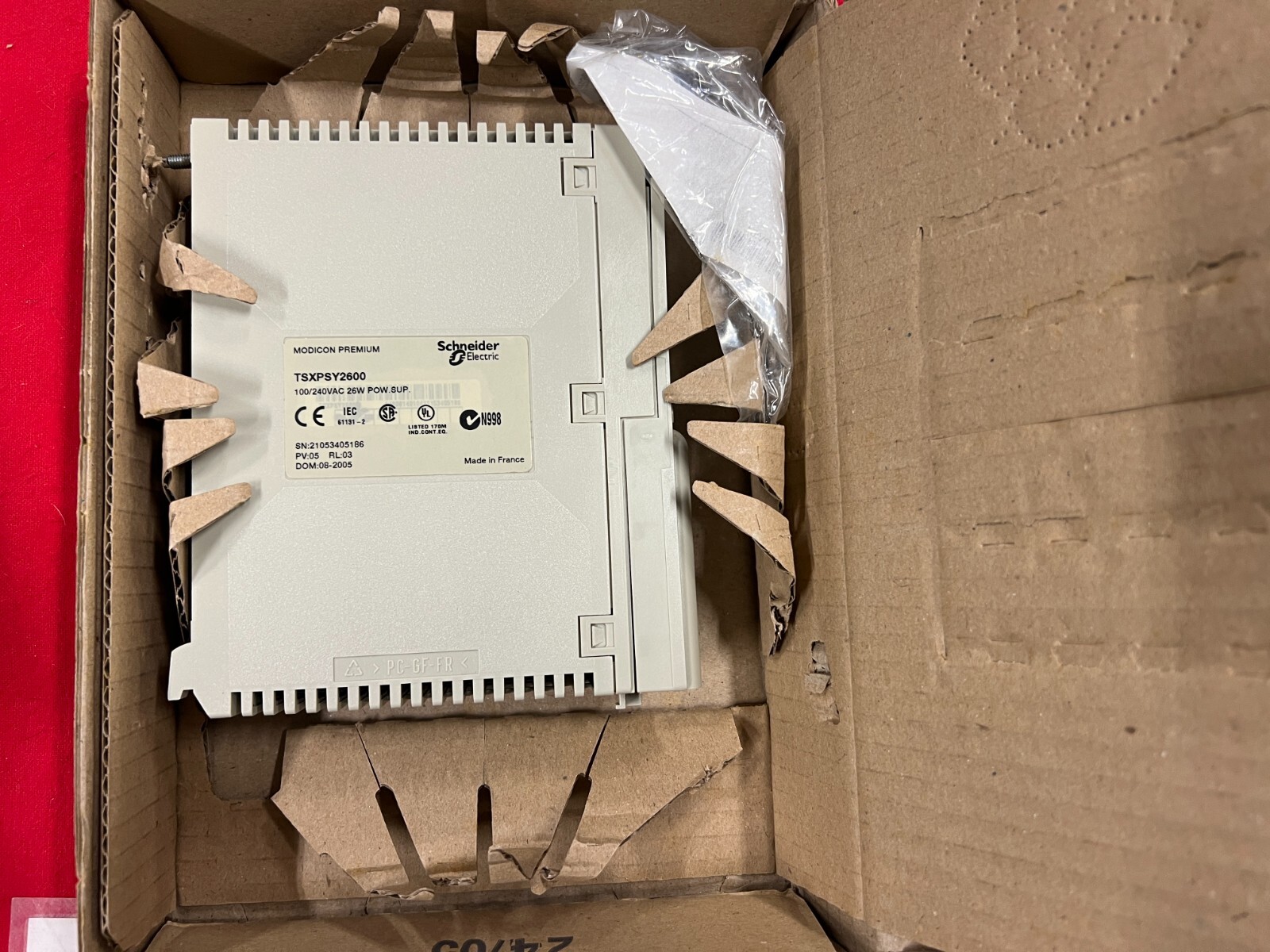 TSXPSY2600M Brand New! Modicon Premium Power Supply TSX-PSY-2600