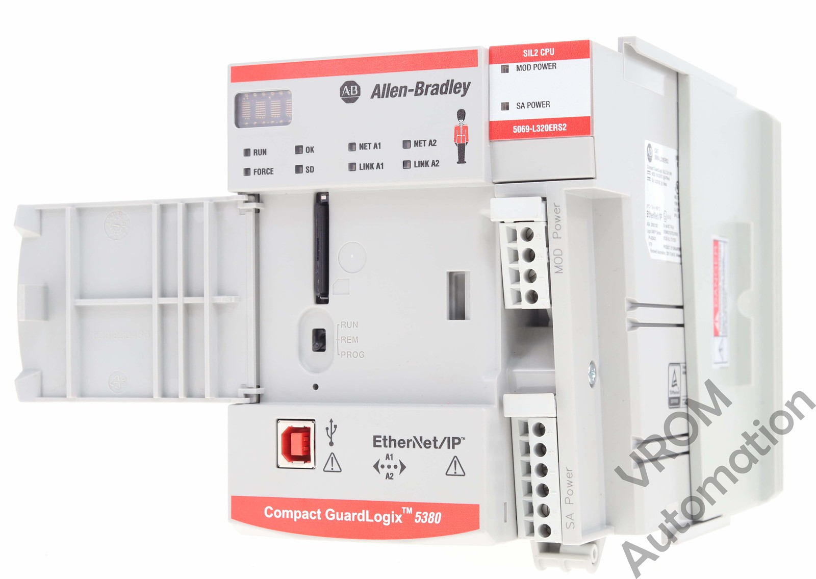 Allen Bradley 5069-L320ERS2 /B GuardLogix 5380 2MB User 1MB Safety
