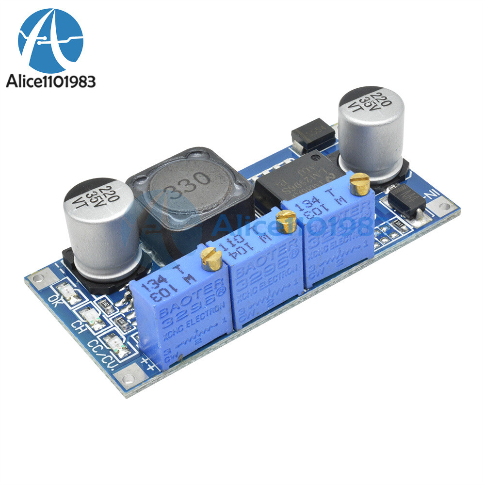 10PCS LM2596 DC-DC Step-down CC/CV Power Supply Module Converter LED Driver