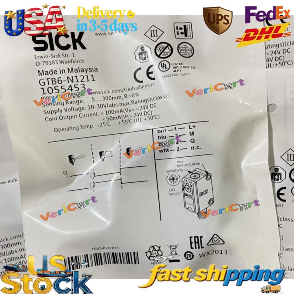 US FREE TAX Sick GTB6-N1211 GTB6N1211 1052441 Photoelectric