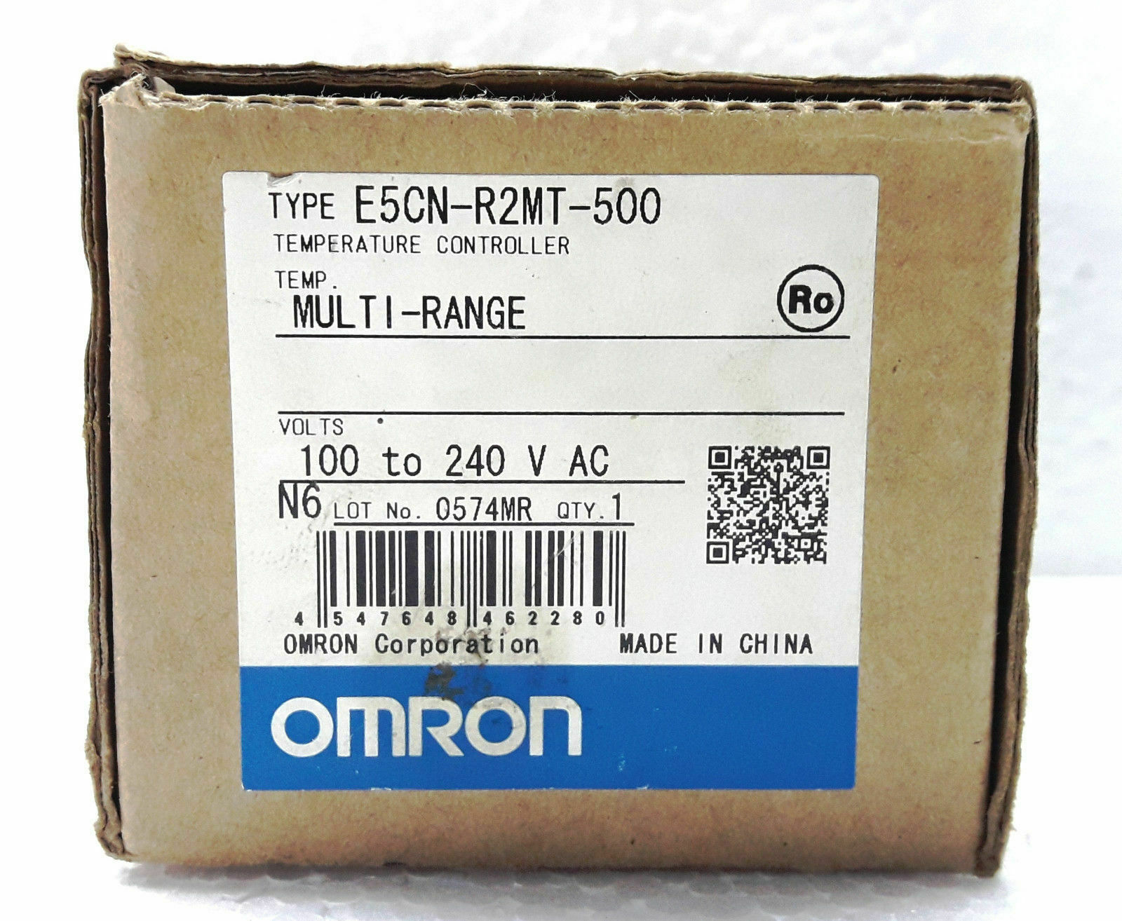 Long warrantyNEW OMRON Temperature Controller E5CN-R2MT-500 100-240V E5CNR2MT500
