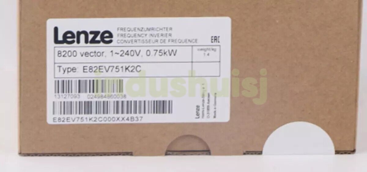 E82EV751_2C NEW LENZE E82EV751K2C 8200 Vector 0.75kW INVERTER