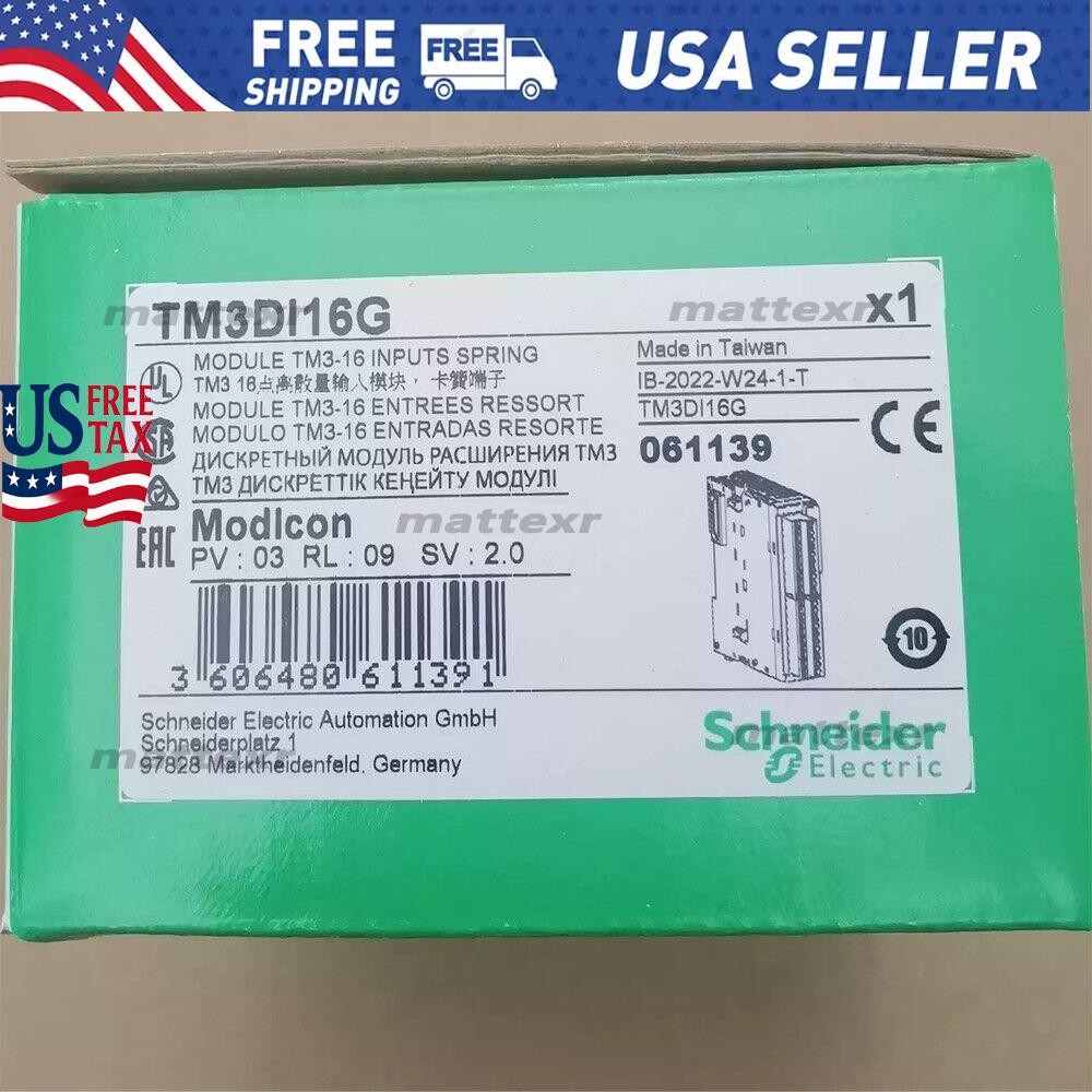 TM3DI16G Schneider TM3DI16G Module New In Box Free Shipping