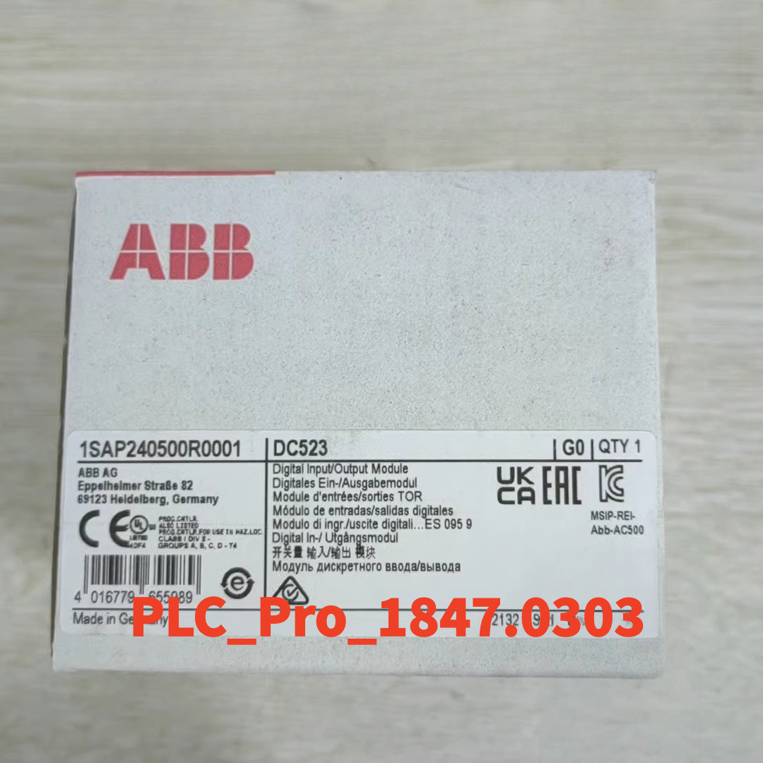 1PCS New ABB 1SAP240500R0001 Switch Input/Output Module DC523 Fast shipping