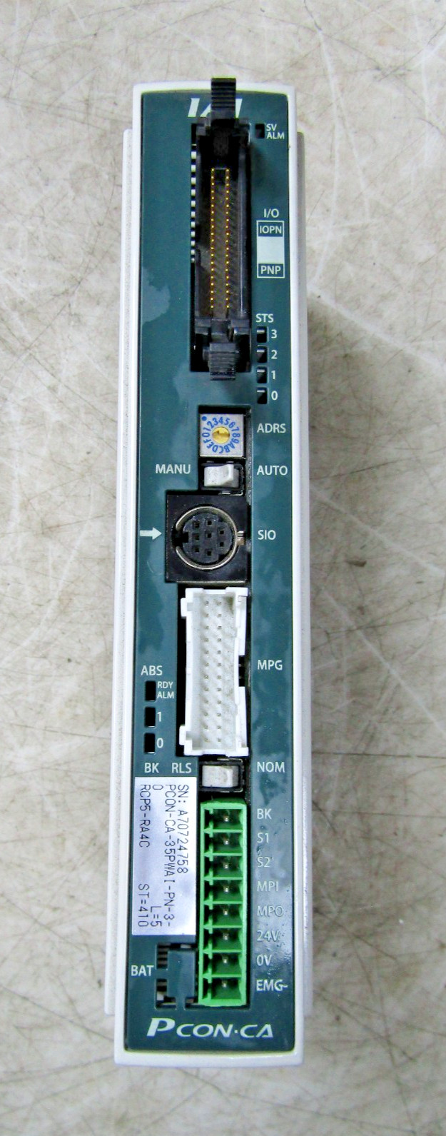 💥IAI CORPORATION PC0N-CA-35PWAI-PN-3-0 CONTROLLER MODULE 24 VDC