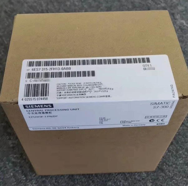 6ES7315-2FH13-0AB0 NEW SIEMENS S7-300 CPU315F-2 PN/DP 6ES7315-2FH13-0AB0