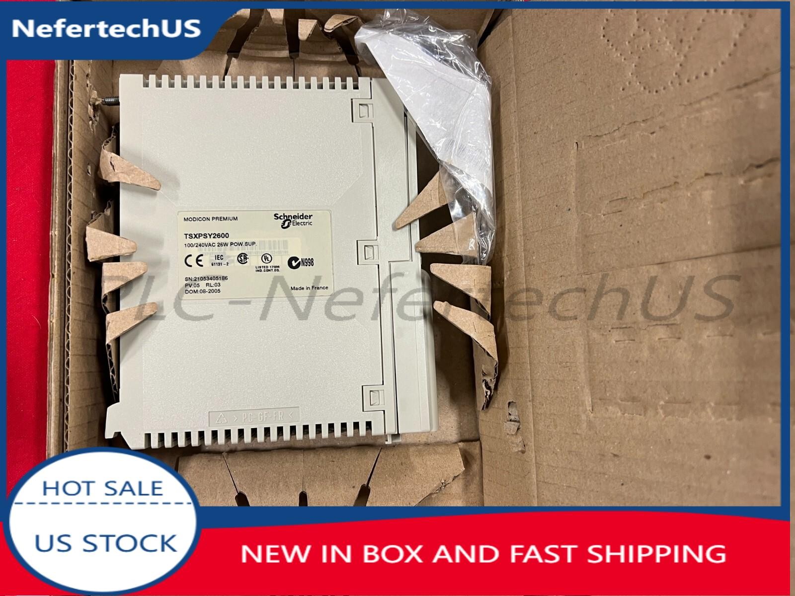 TSXPSY2600M Brand New! Modicon Premium Power Supply TSX-PSY-2600