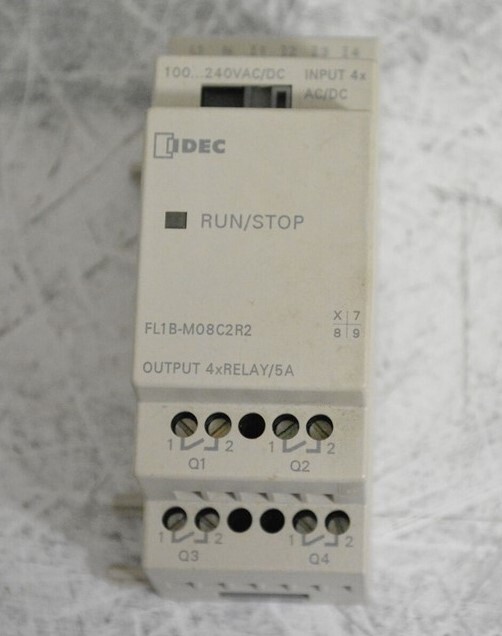 IDEC N2612 FL1B-M08C2R2 SmartRelay Digital I/O SEE NOTES