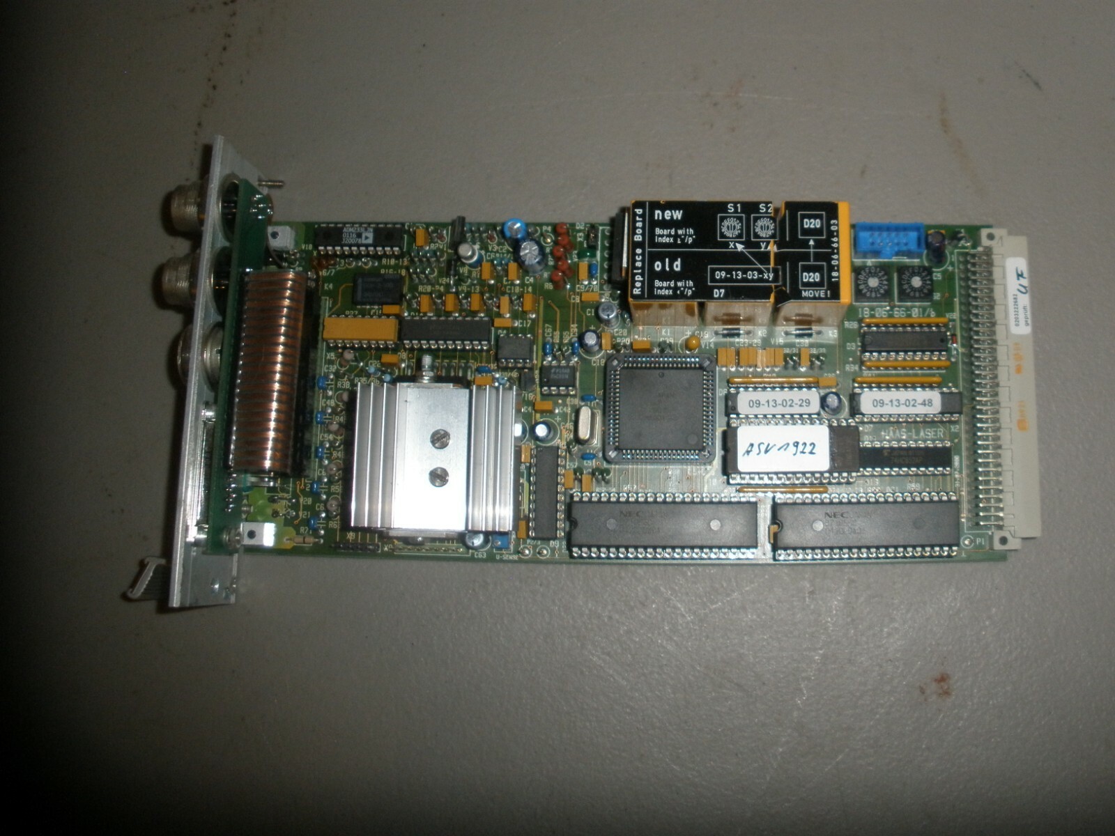 TRUMPF HAAS-LASER ASV-2 18-06-66-00/17 BOARD
