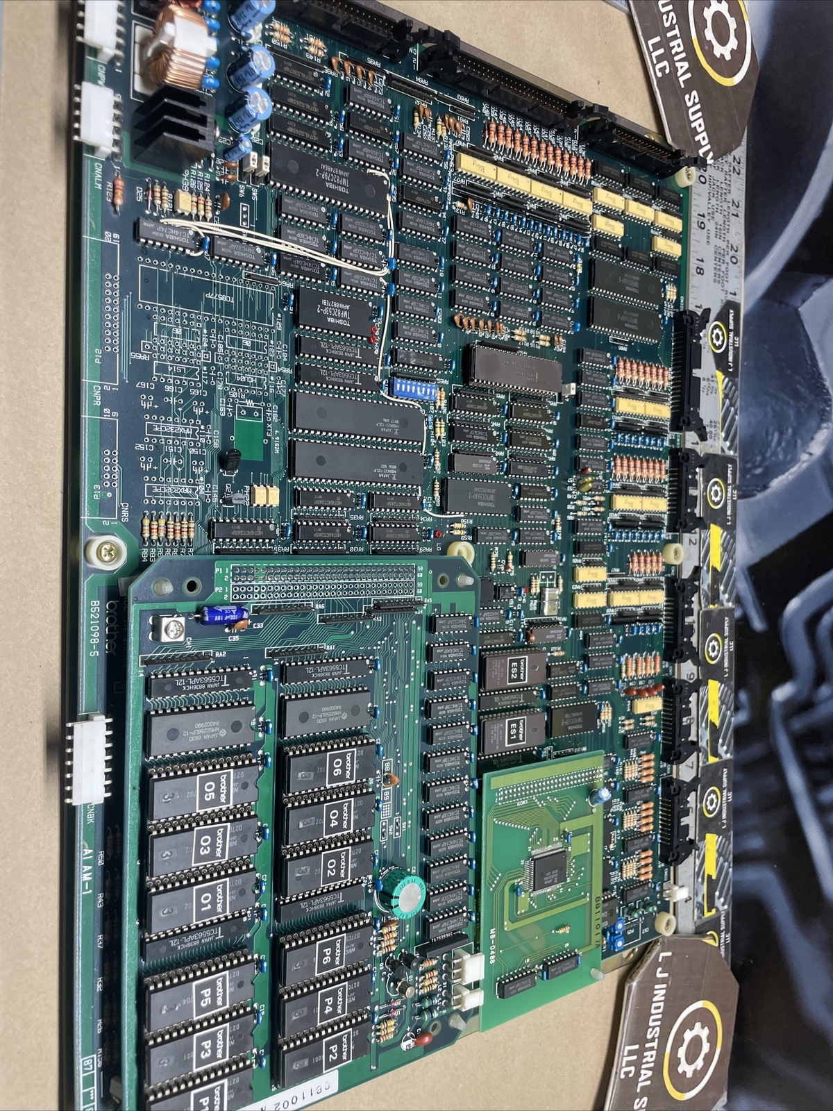 BROTHER CPU Board B521098-5 w/ Sister Boards_CLEAN TAKE-OUT!_WARRANTY_FAST SHIP!