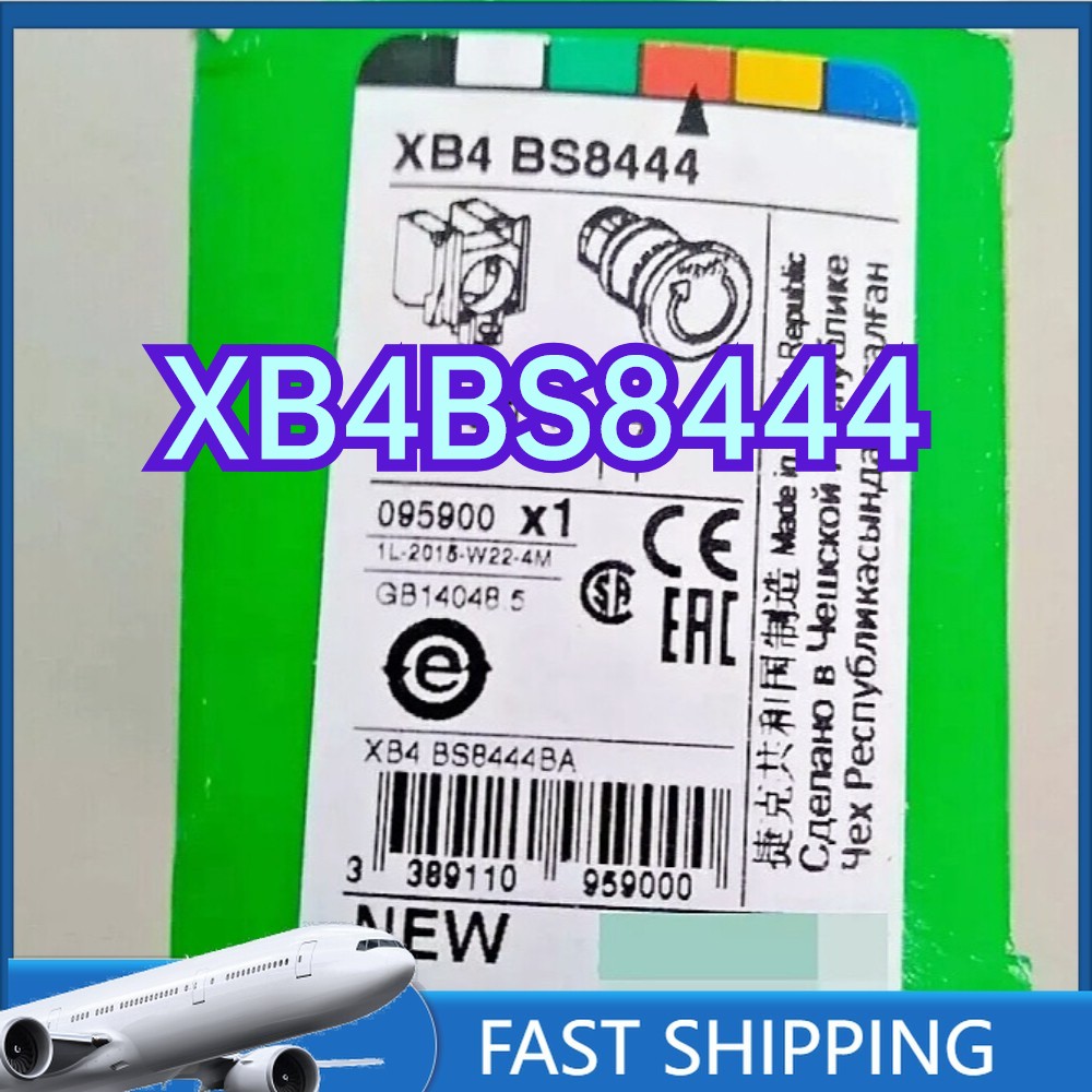 XB4BS8444 1PCS NEW In Box Schneider emergency stop button switch Fast Shipping #