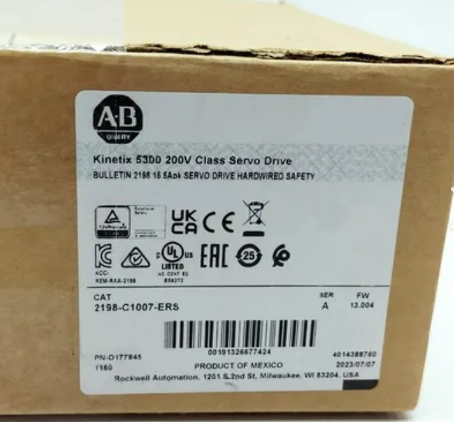 2198-C1007-ERS Kinetix 5300 200V Class Servo Drive