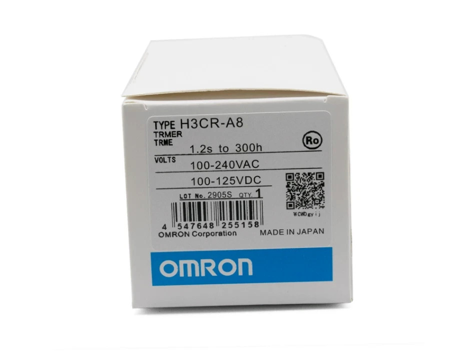 5 YEARS WARRANTY NEW OMRON Timer H3CR-A8 H3CRA8 100-240VAC 100-125VDC H3CRA8