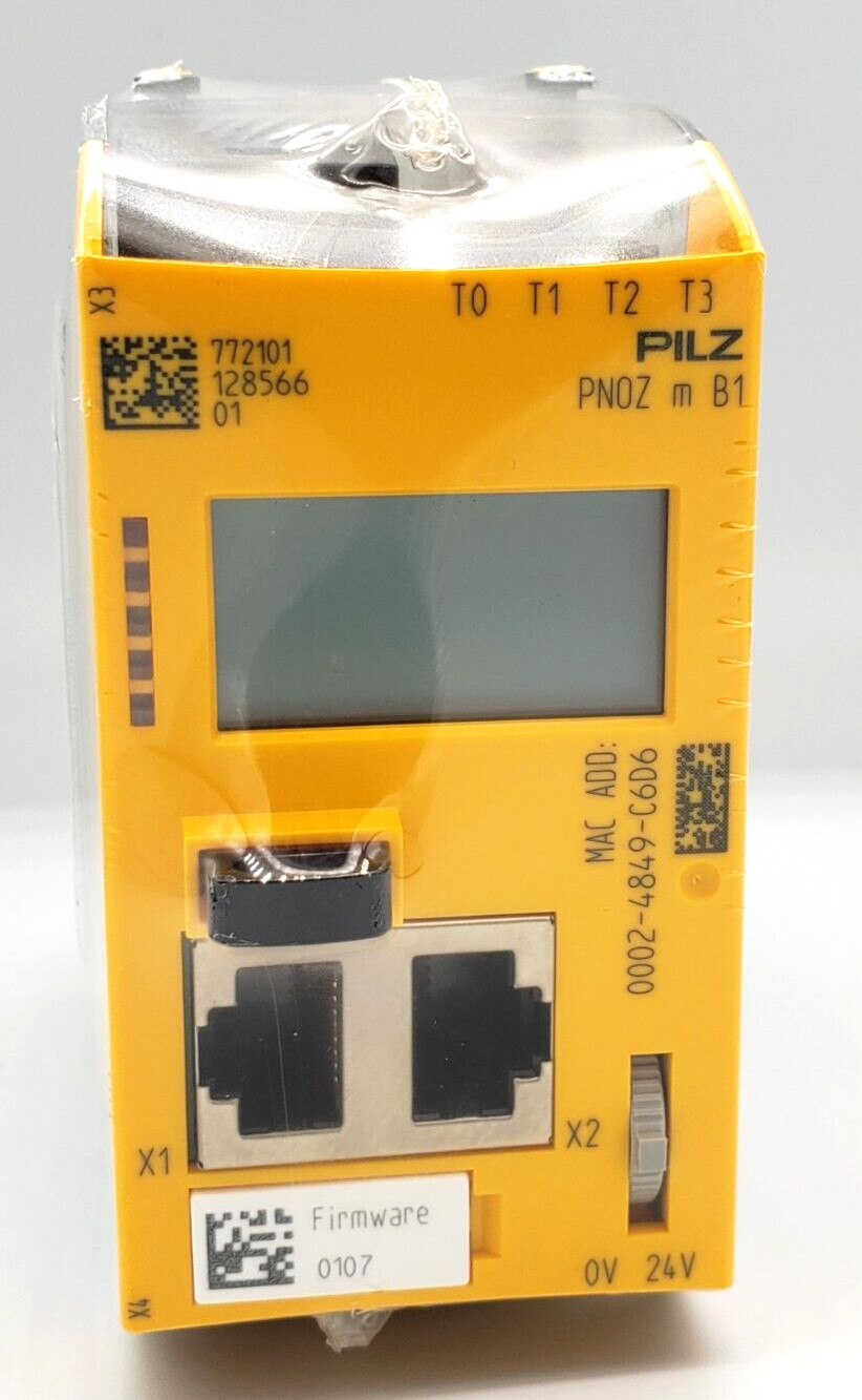 New Sealed Pilz PNOZ m B1 Controller 772101 24VDC PNOZmulti Multi Base Unit