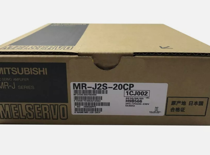 MR-J2S-20CP Electric Motor New MITSUBISHI Servo Motor IPC MR-J2S-20CP