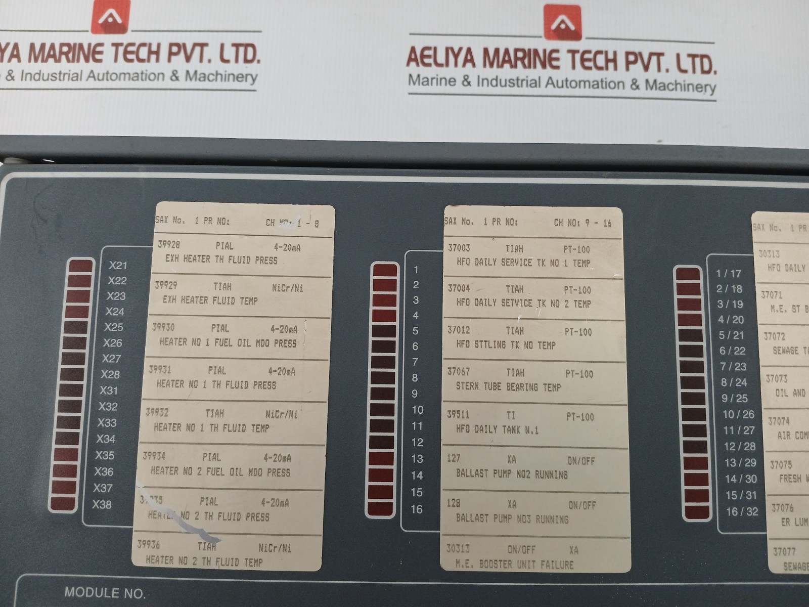 NOR CONTROL SAX 8810 Signal Acquisition Unit Extender NA 1008.1, NN-832.1, NN-80