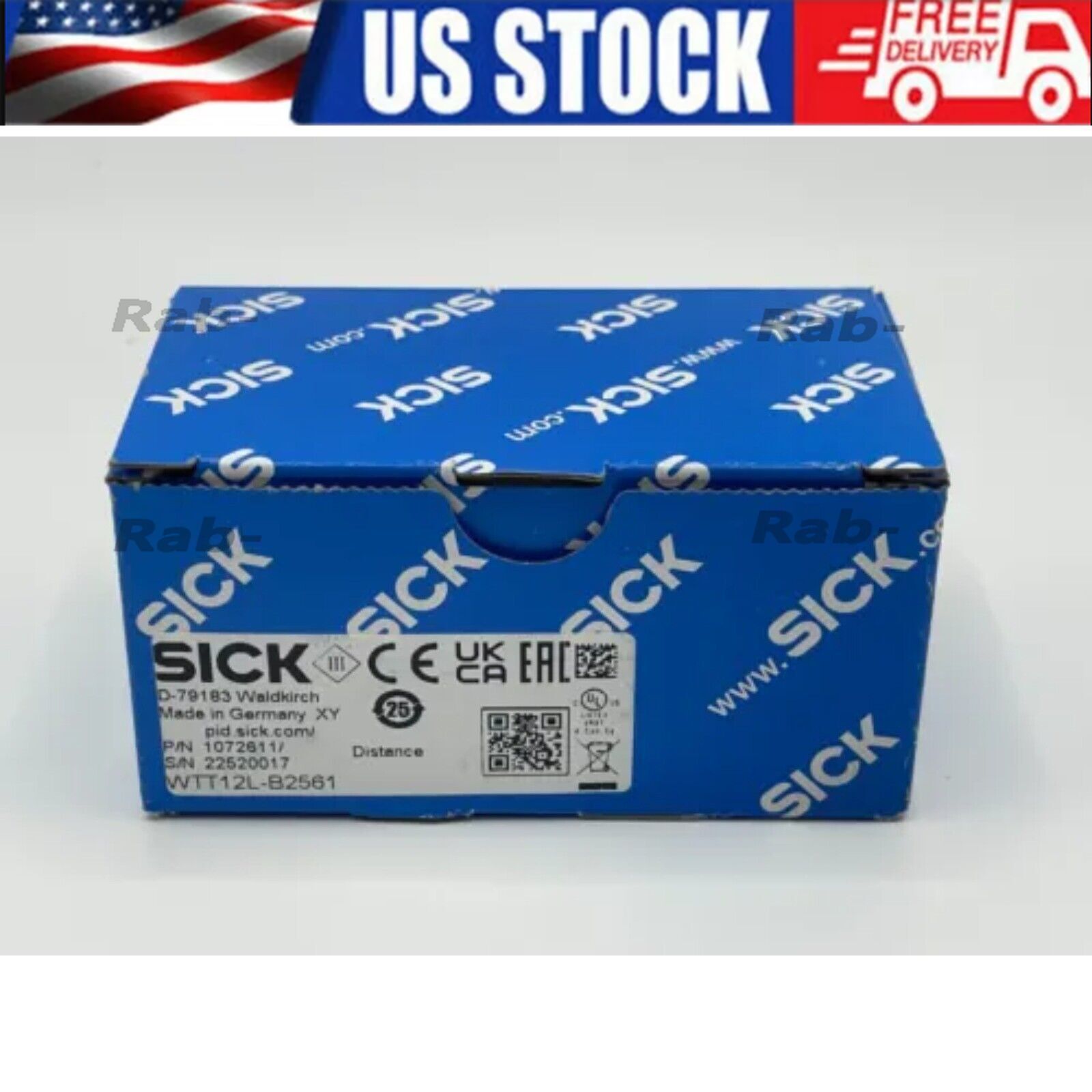 NEW SICK WTT12LB2561 1072611 WTT12L-B2561 Laser Photoelectric Sensor