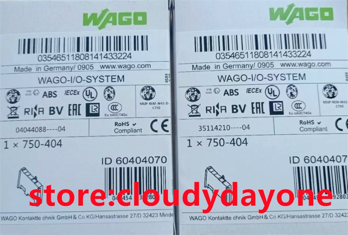 750-404 New WAGO 750-404 Buscoupler DeviceNet Module PLC Adapter 750-404 PLC