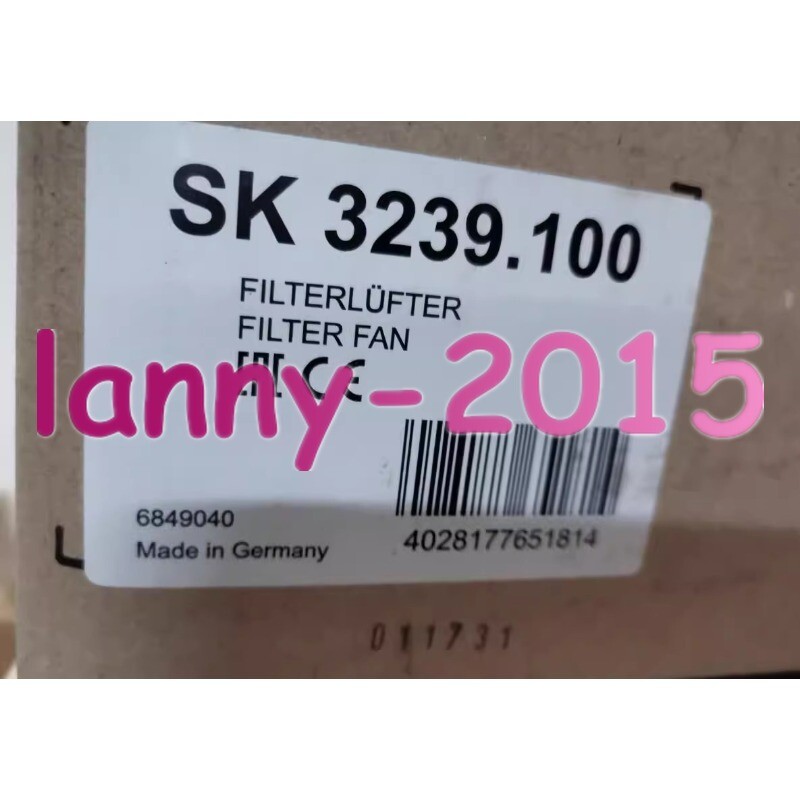 1PC NEW RITTAL SK 3239.100 Filter Fan New #P