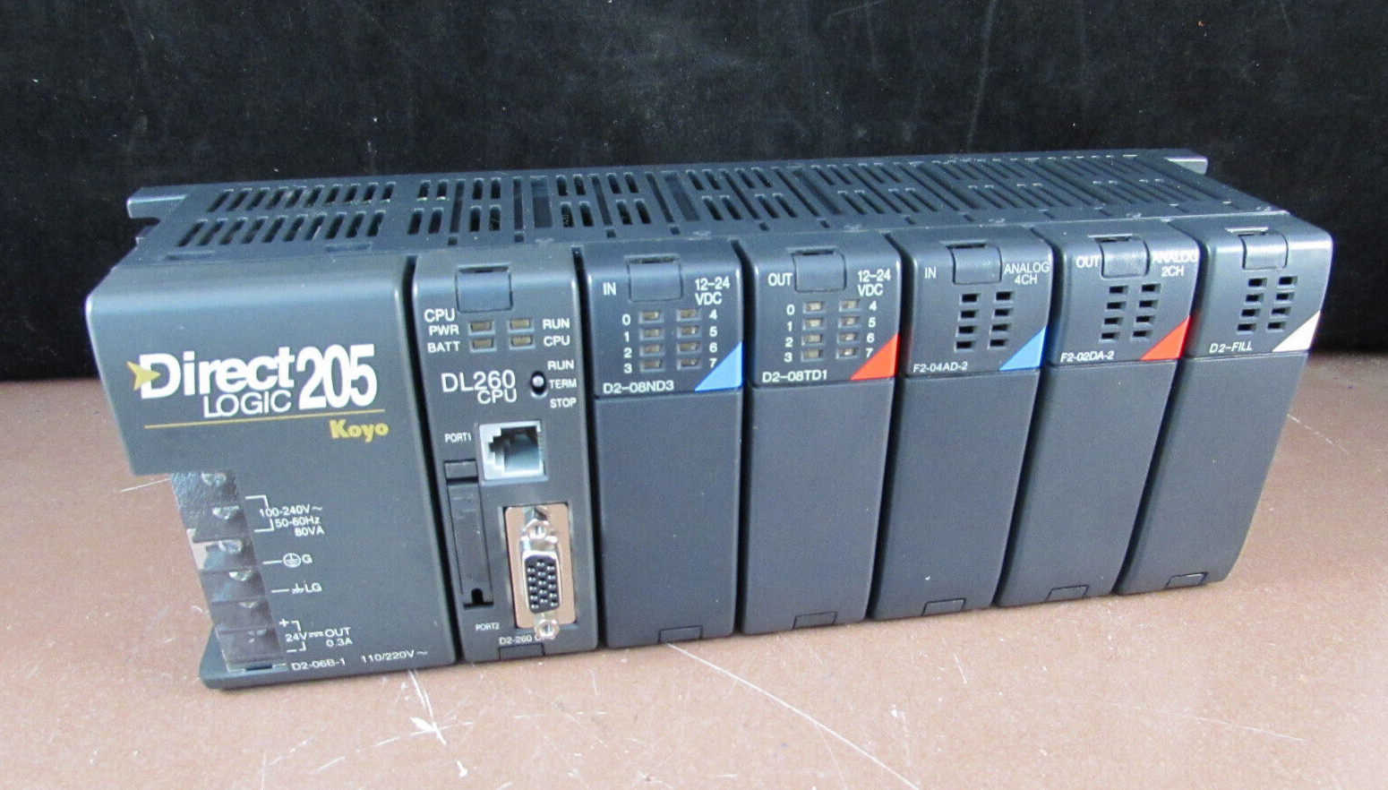 KOYO DIRECT LOGIC 205 DL260CPU