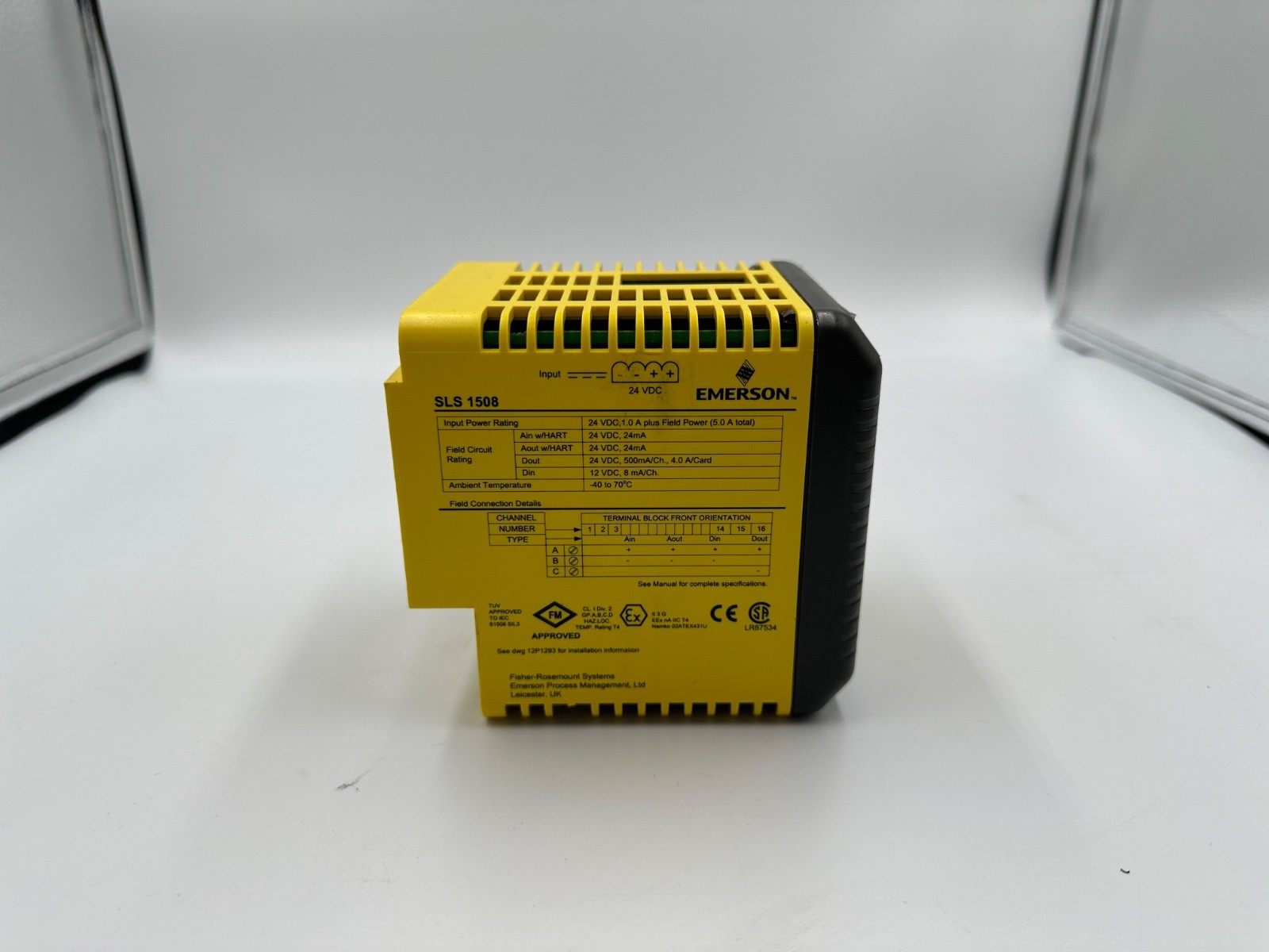 Emerson DeltaV SLS 1508 Smart Logic Solver KJ2201X1-BA1