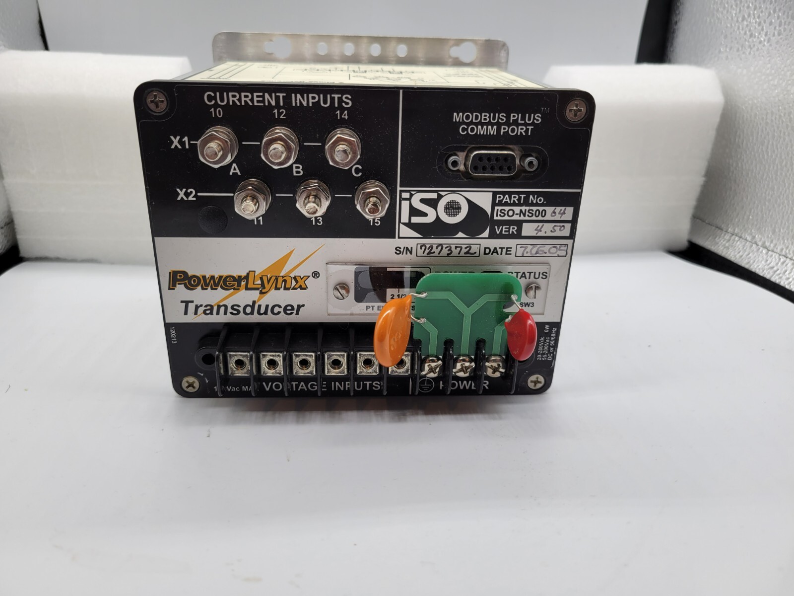 PowerLynx Transducer – ISO-NSOO64 – New Old Stock – missing some screws & bolts