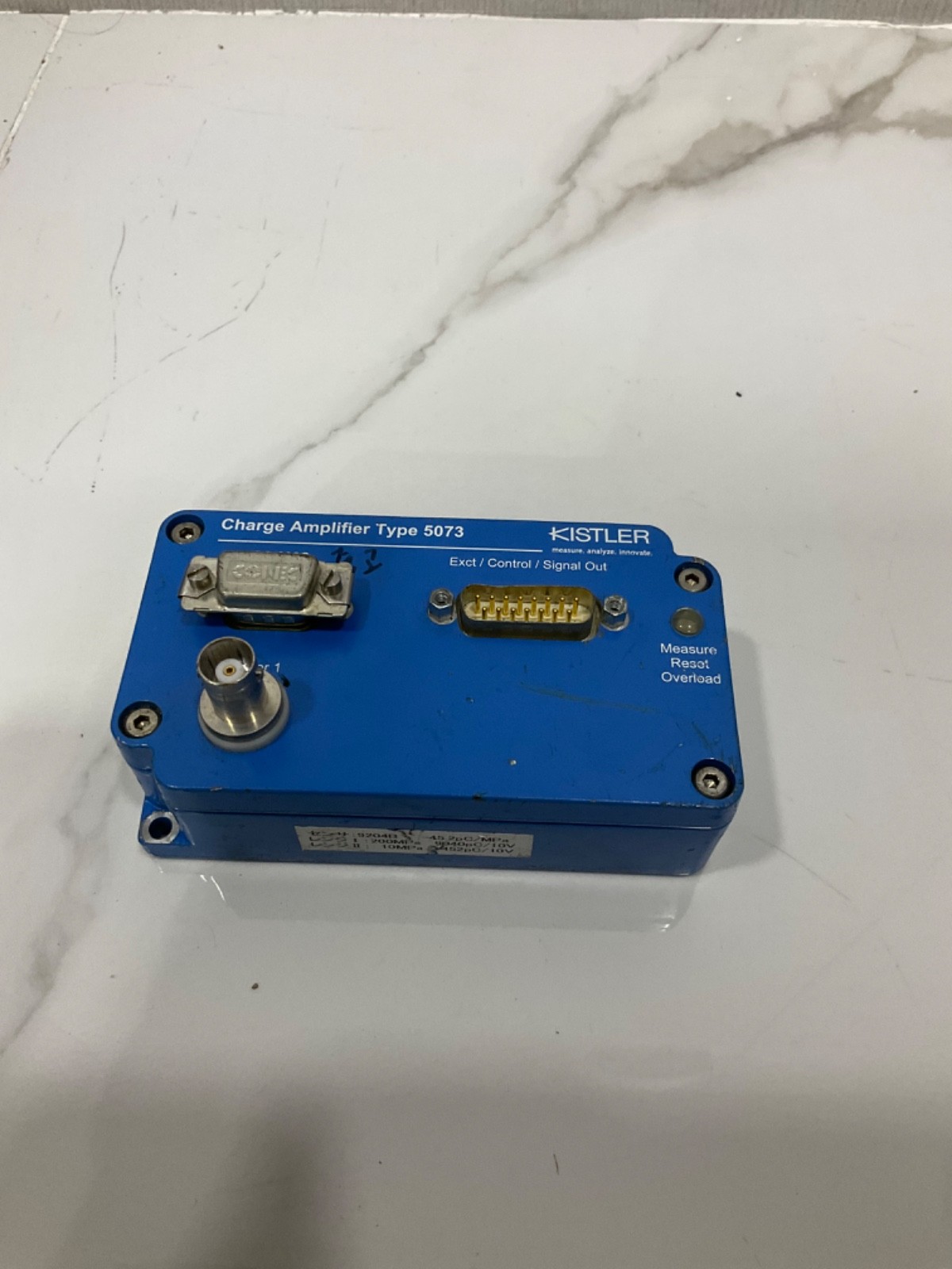 KISTLER INSTRUMENT 5073A111 Analogue Charge Amplifier