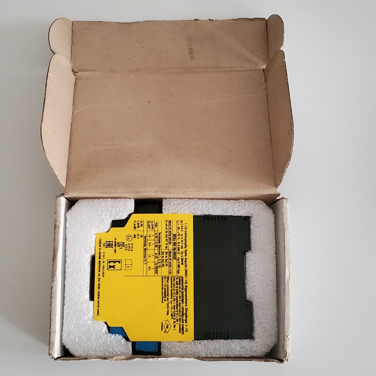 Turck IM21-14Ex-CDTRi Rotational Speed Monitor Interface Module EX