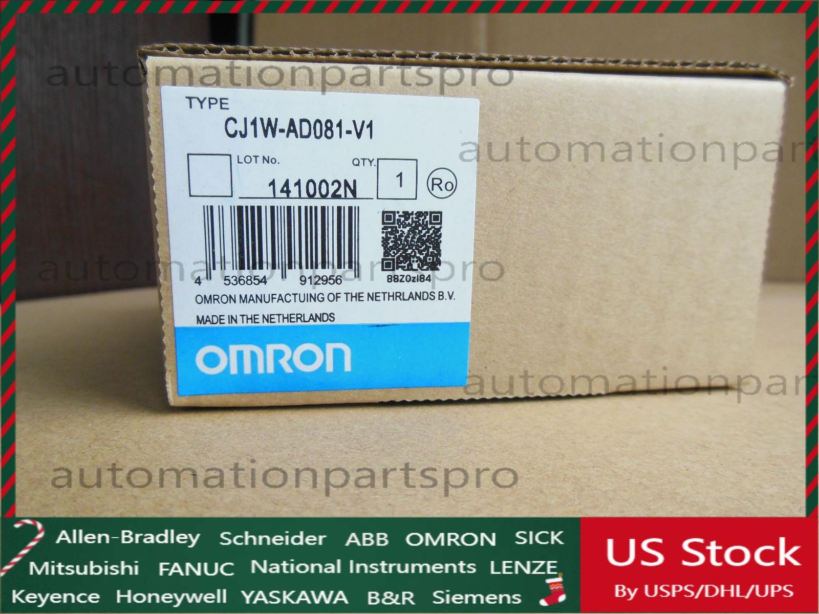 Omron CJ1W-AD081-V1 PLC Module CJ1WAD081V1 One Year Warranty US Free TAX