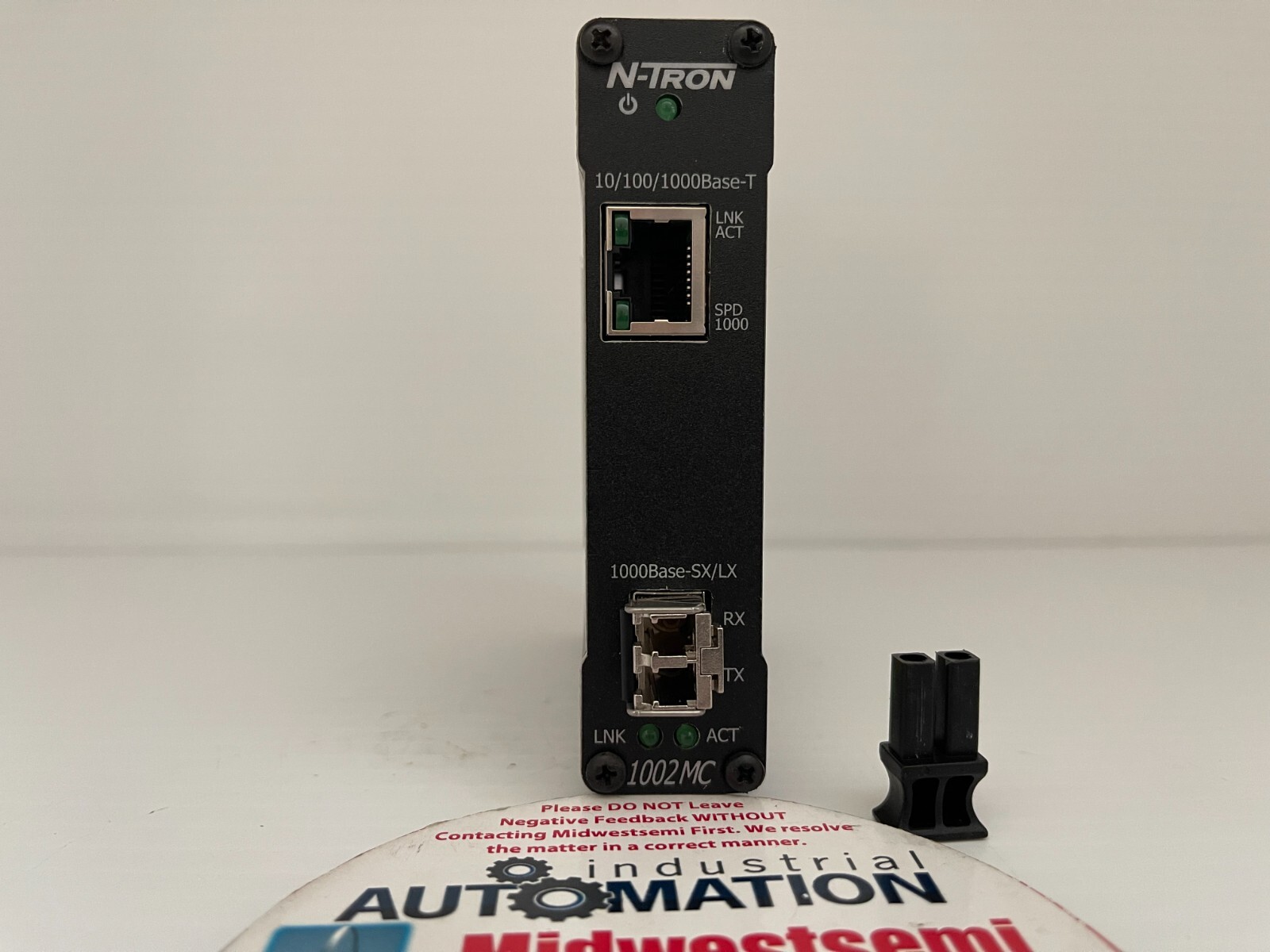 N-TRON 1002MC-SX 10/100/1000BaseT TO 1000BaseSX/LX MEDIA CONVERTER SHIPS SAMEDAY