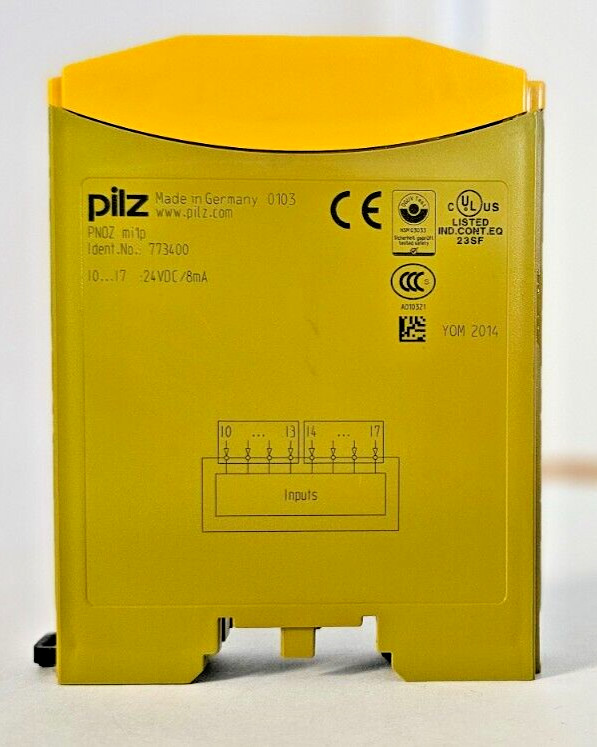 PILZ 773400 PNOZ mi1p 24VDC Safety relay with term blocks