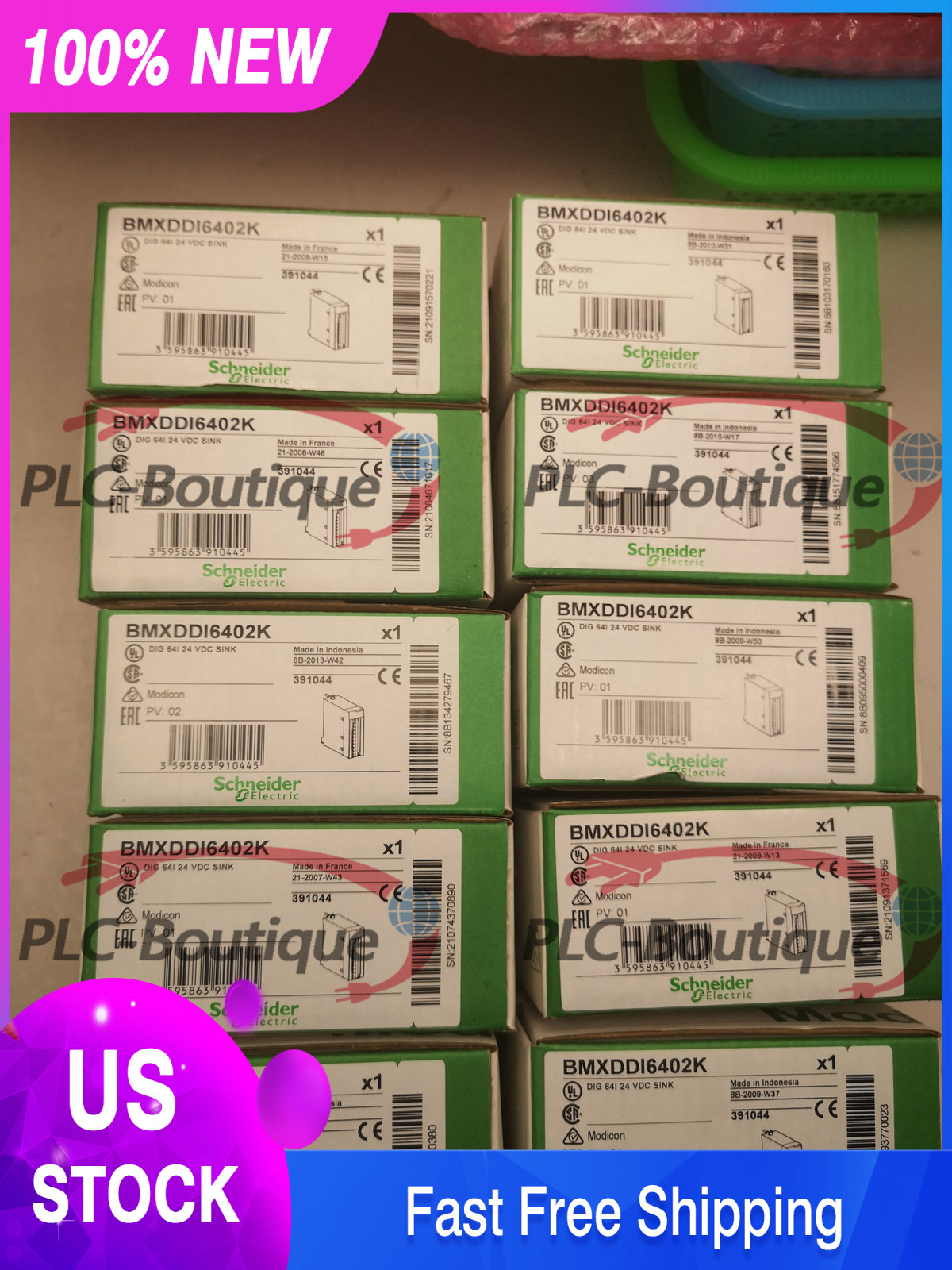 BMXDDI6402K BRAND NEW Schneider Electric Modicon BMX-DDI-6402K