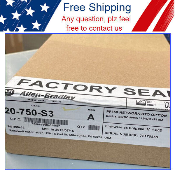 NEW PLC 20-750-S3, Series A, Safe Speed Monitor AB 20 750 S3 US AB