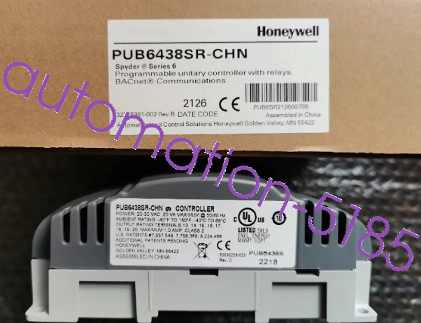HONEYWELL PUB6438SR-CHN PROGRAMMABLE UNITARY CONTRLLER WITH RELAYS