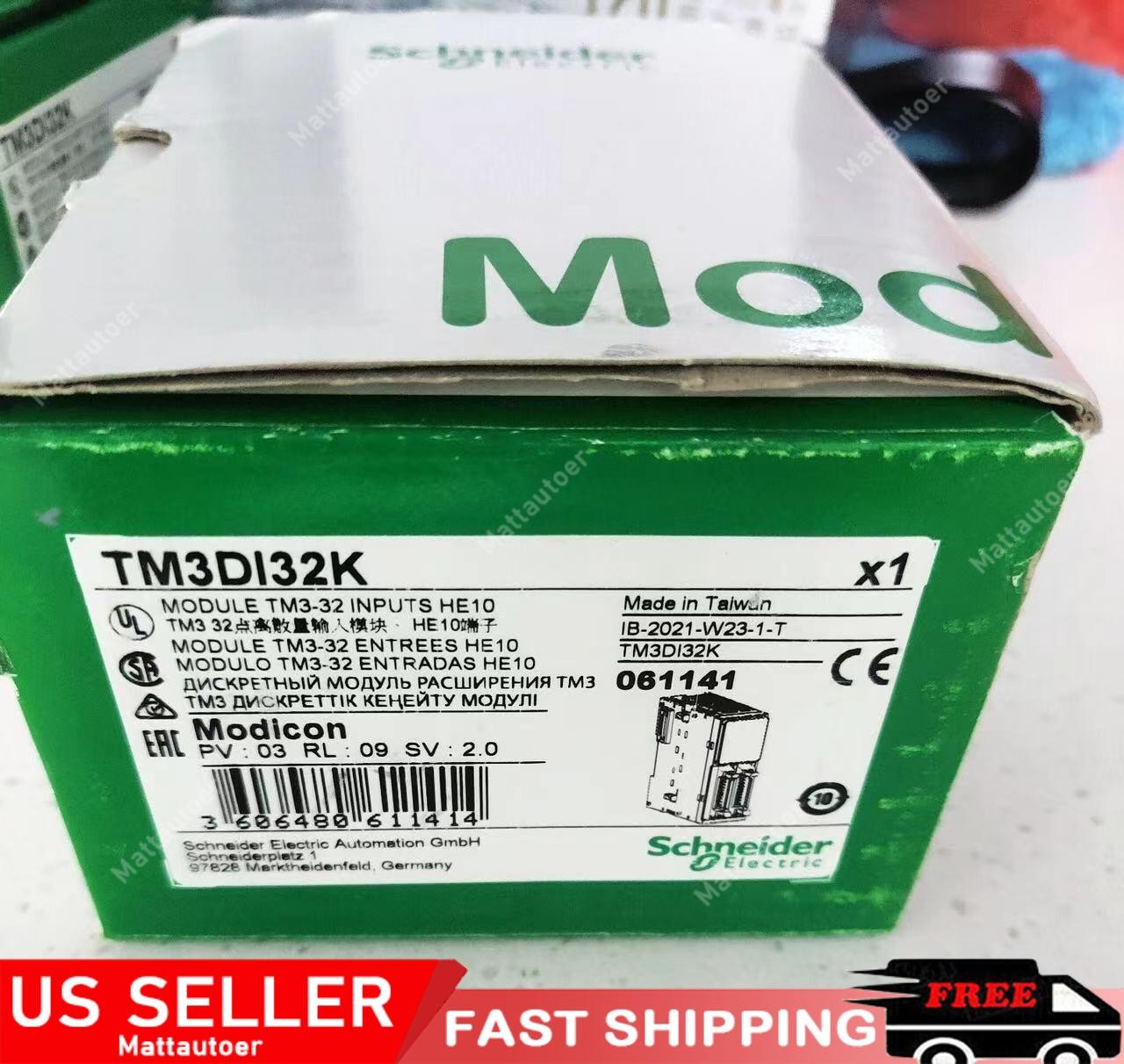 TM3DI32K 1PCS Brand New Schneider TM3DI32K Fast delivery