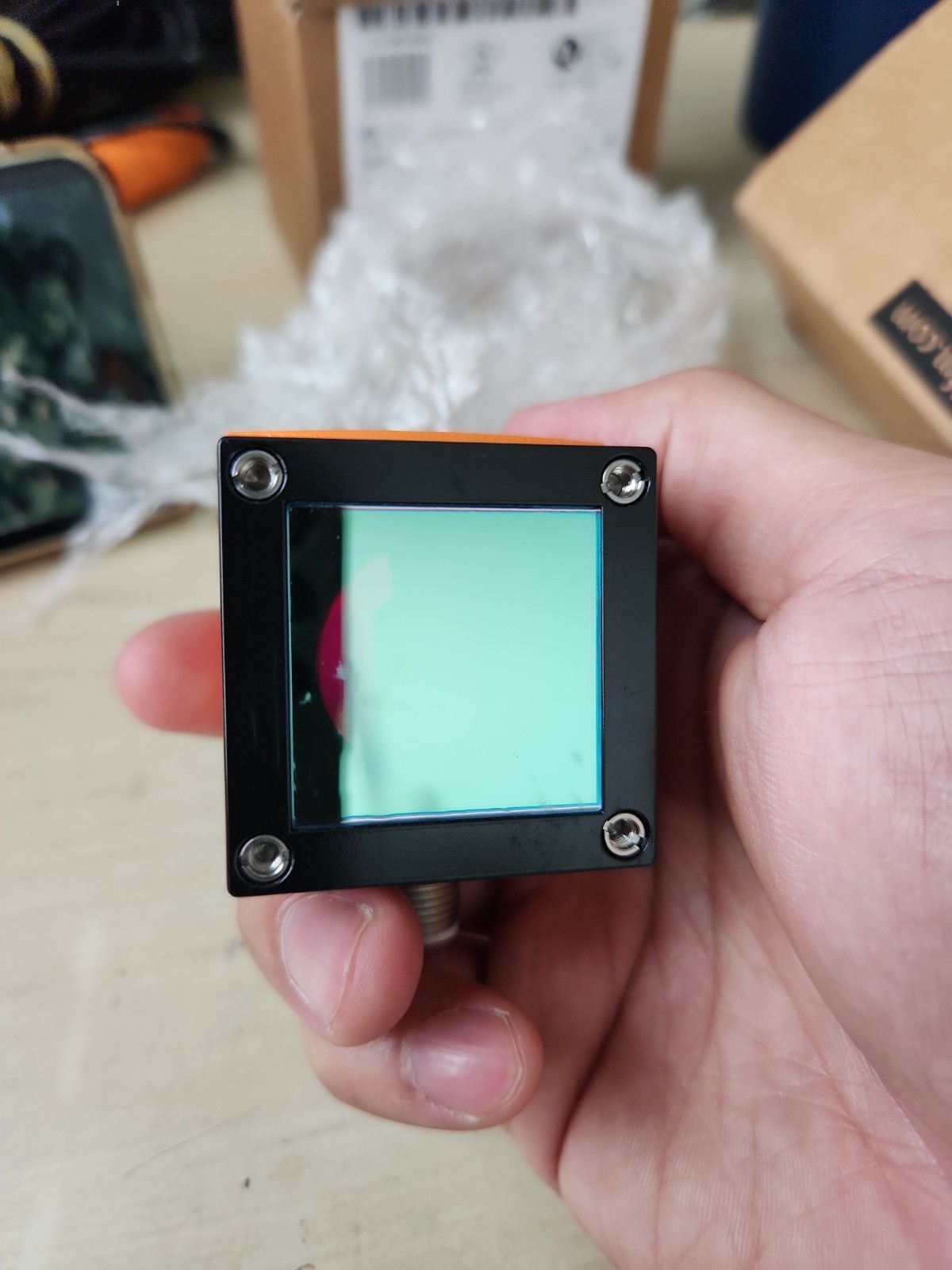 O1D106 1PCS NEW IN BOX IFM O1D106 Laser distance Sensor Fast delivery O1dlf3kg