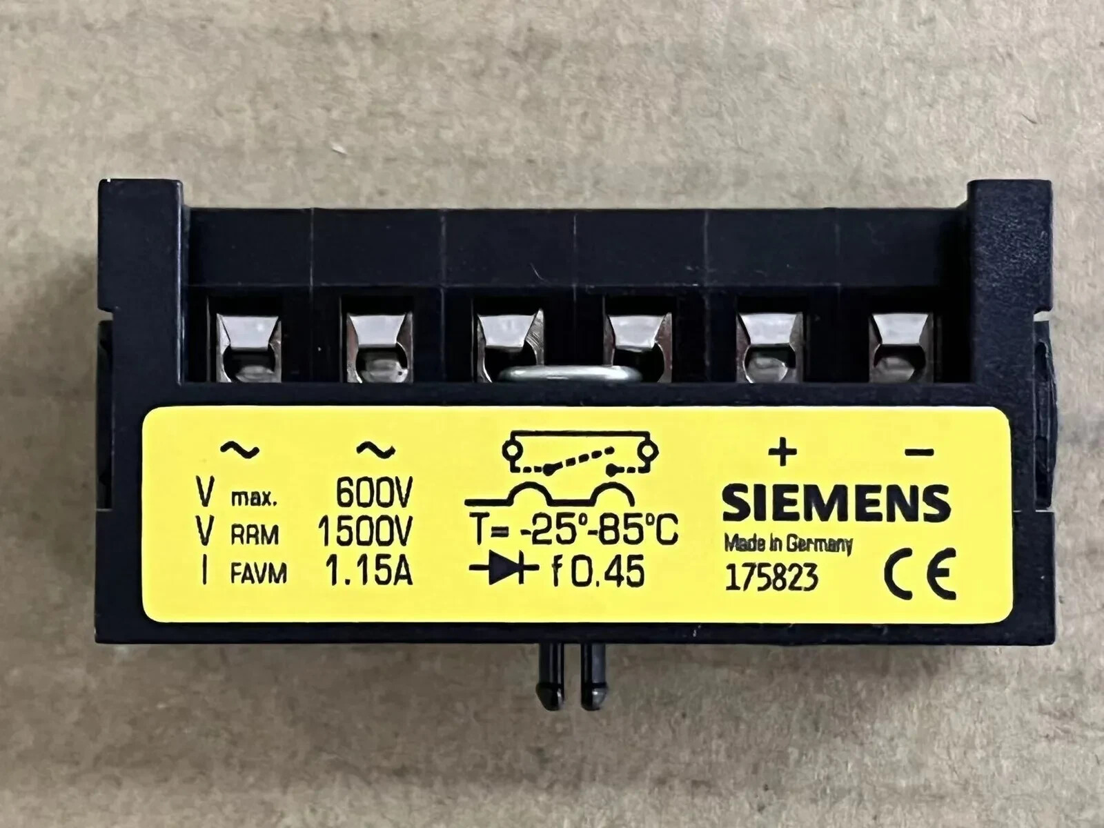 1PC motor brake rectifier rectifier module 175823 1500V 1.15A