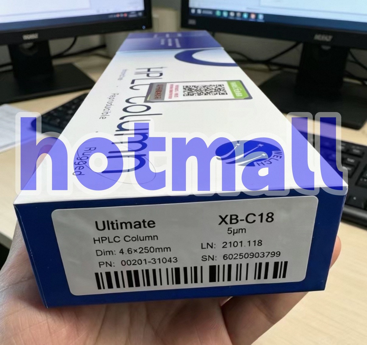 00201-31043 Ultimate Xb-c18 Chromatographic Column 4.6×250mm 5μm