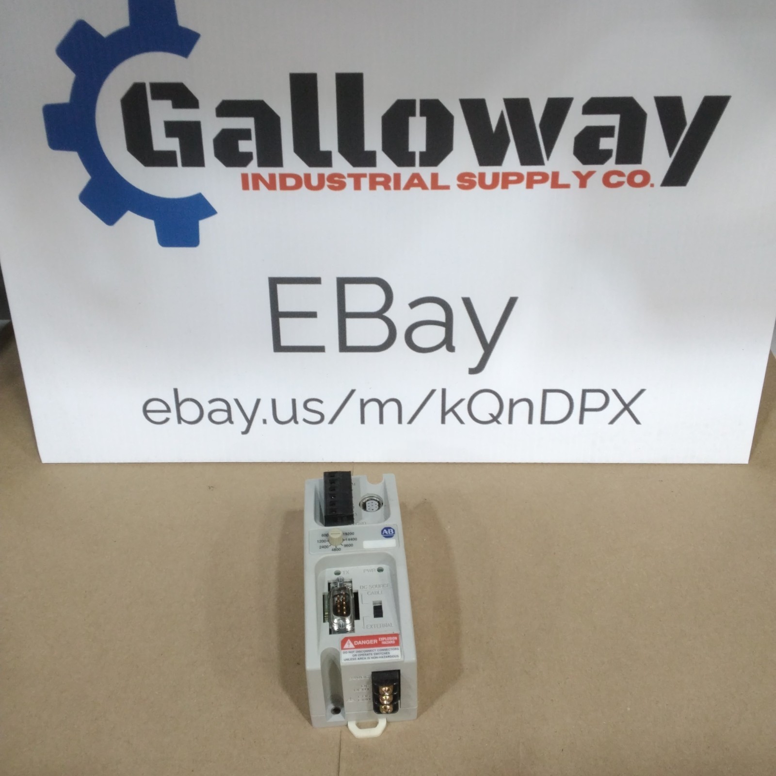 ALLEN BRADLEY 1761-NET-AIC SER B ADVANCED INTERFACE CONVERTER Series B